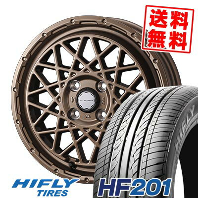 145/70R12 69T ハイフライ HF201 MUDVANCE 09 サマータイヤホイール4本セット 【取付対象】