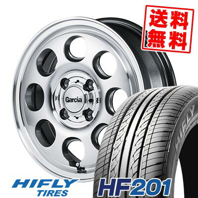155/65R14 75T ハイフライ HF201 Garcia Palm8 サマータイヤホイール4本セット 【取付対象】
