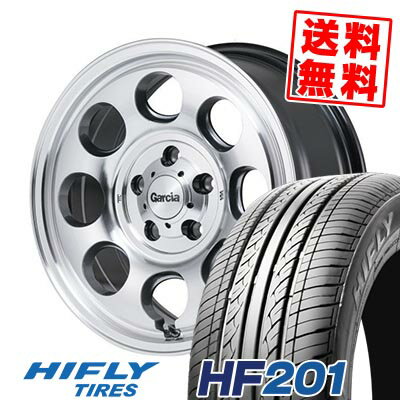 205/55R16 91V ハイフライ HF201 Garcia Palm8 サマータイヤホイール4本セット 【取付対象】