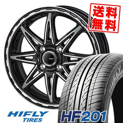 165/55R14 72H HIFLY ハイフライ HF201 PIEDINO STYLE-S ピエディーノ スタイルS サマータイヤホイール4本セット 【取付対象】