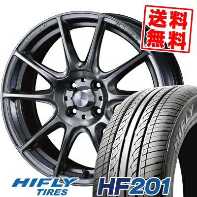 185/65R15 88H ハイフライ HF201 WedsSport SA-25R サマータイヤホイール4本セット 【取付対象】