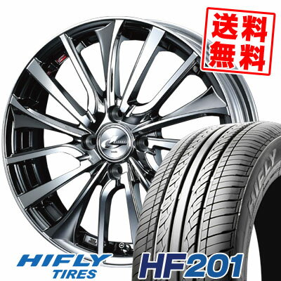 165/55R14 72H HIFLY ハイフライ HF201 HF201 weds LEONIS VT ウエッズ レオニス VT サマータイヤホイール4本セット【取付対象】