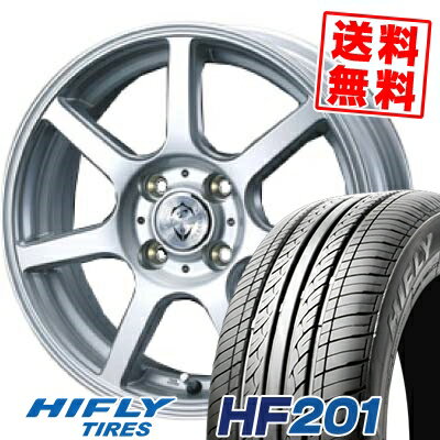 155/65R13 73T ハイフライ HF201 Treffer ZR サマータイヤホイール4本セット 【取付対象】