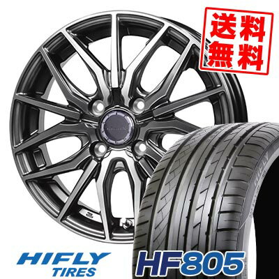 205/45R16 87W XL ハイフライ HF805 Precious AST M4 サマータイヤホイール4本セット 【取付対象】