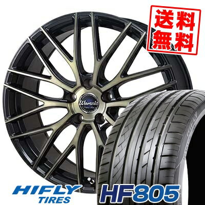 235/35R19 91W XL ハイフライ HF805 Warwic Empress Mesh サマータイヤホイール4本セット 【取付対象】