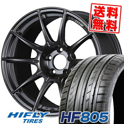 215/50R17 95W XL ハイフライ HF805 SSR GT X01 サマータイヤホイール4本セット 【取付対象】