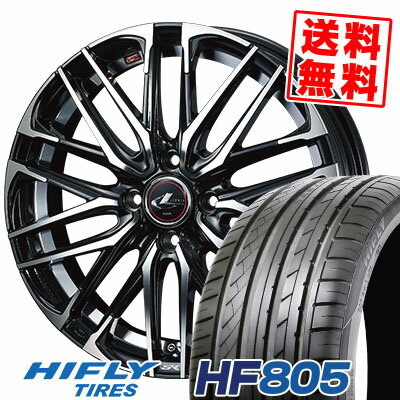 205/40R17 84W HIFLY ハイフライ HF805 エイチエフ ハチマルゴ WEDS LEONIS SK ウェッズ レオニスSK サマータイヤホイール4本セット