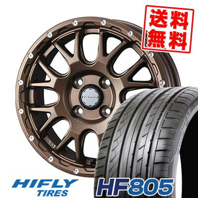 165/50R15 72V ハイフライ HF805 MUDVANCE 08 サマータイヤホイール4本セット 【取付対象】