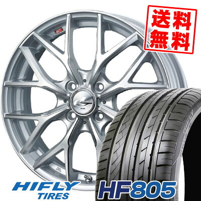 205/40R17 84W HIFLY ハイフライ HF805 HF805 weds LEONIS MX ウェッズ レオニス MX サマータイヤホイール4本セット【取付対象】