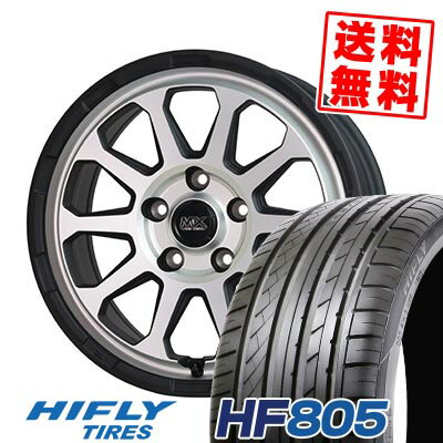 205/55R16 94W XL ハイフライ HF805 MAD CROSS RANGER サマータイヤホイール4本セット 【取付対象】