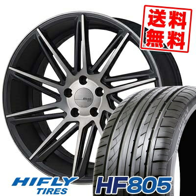 225/35R19 88W XL ハイフライ HF805 MONZA Warwic REVOX サマータイヤホイール4本セット 【取付対象】