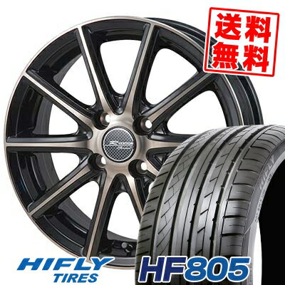 195/50R16 88V XL ハイフライ HF805 MONZA R VERSION Sprint サマータイヤホイール4本セット 【取付対象】