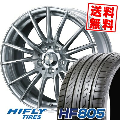 215/45R17 91W XL HIFLY ハイフライ HF805 エイチエフ ハチマルゴ WedsSport SA-35R ウェッズスポーツ SA-35R サマータイヤホイール4本セット【取付対象】