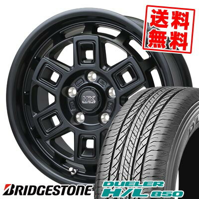215/70R16 100H ブリヂストン DUELER H/L 850 MAD CROSS AEVER サマータイヤホイール4本セット 【取付対象】