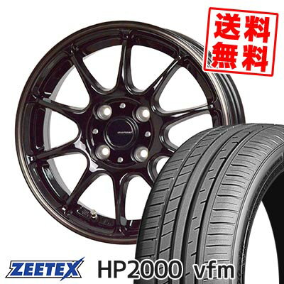 195/40R17 81W XL ジーテックス HP2000vfm G-SPEED P-07 サマータイヤホイール4本セット 【取付対象】