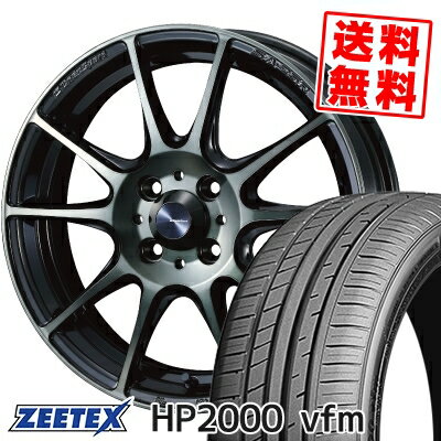 205/40R17 84W XL ジーテックス HP2000vfm WedsSport SA-25R サマータイヤホイール4本セット 【取付対象】