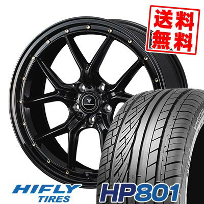 225/45R19 96W XL ハイフライ HP801 NOVARIS ASSETE S1 サマータイヤホイール4本セット 【取付対象】