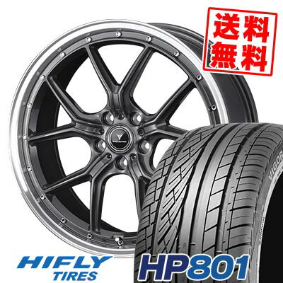 225/45R19 96W XL ハイフライ HP801 NOVARIS ASSETE S1 サマータイヤホイール4本セット 【取付対象】