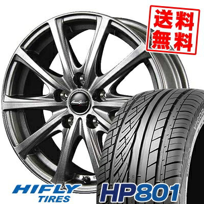 235/60R18 107V XL ハイフライ HP801 EuroSpeed V25 サマータイヤホイール4本セット 【取付対象】