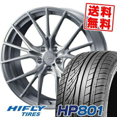 235/60R18 107V XL ハイフライ HP801 WEDS F ZERO FZ-1 サマータイヤホイール4本セット 【取付対象】