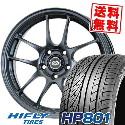 235/60R18 107V XL ハイフライ HP801 ENKEI PerformanceLine PF-01 サマータイヤホイール4本セット 【取付対象】
