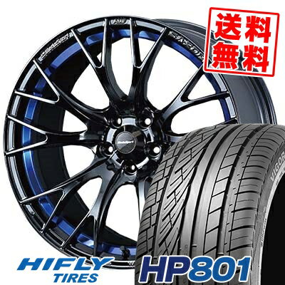 235/60R18 107V XL ハイフライ HP801 WedsSport SA-20R サマータイヤホイール4本セット 【取付対象】