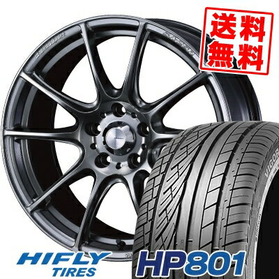 235/60R18 107V XL ハイフライ HP801 WedsSport SA-25R サマータイヤホイール4本セット 【取付対象】