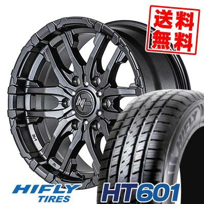 265/65R17 112H ハイフライ HT601 NITRO POWER M26 CROSS FANG サマータイヤホイール4本セット 6Hホイール【取付対象】