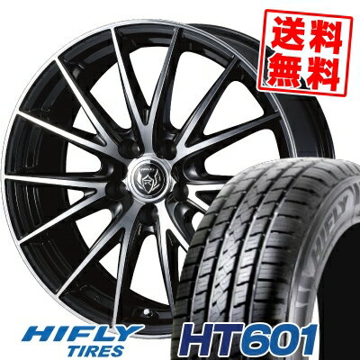 215/70R16 100H ハイフライ HT601 WEDS RIZLEY VS サマータイヤホイール4本セット 【取付対象】