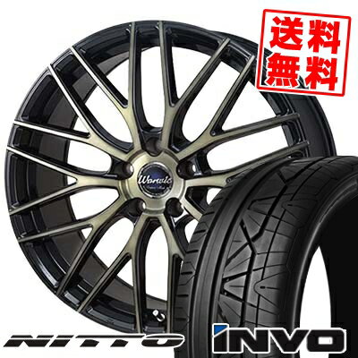 245/40R20 99W ニットー INVO Warwic Empress Mesh サマータイヤホイール4本セット 【取付対象】