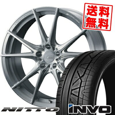 225/30R20 85W ニットー INVO WEDS F ZERO FZ-2 サマータイヤホイール4本セット 【取付対象】