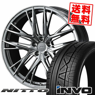 225/30R20 85W ニットー INVO F ZERO FZ-5 サマータイヤホイール4本セット 【取付対象】