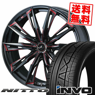 225/30R20 85W ニットー INVO WEDS LEONIS GX サマータイヤホイール4本セット 【取付対象】