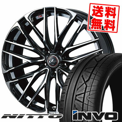 225/30R20 85W ニットー INVO WEDS LEONIS SK サマータイヤホイール4本セット 【取付対象】