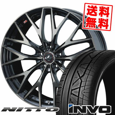 225/30R20 85W ニットー INVO weds LEONIS MX サマータイヤホイール4本セット 【取付対象】