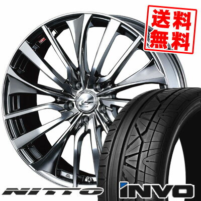 225/30R20 85W ニットー INVO weds LEONIS VT サマータイヤホイール4本セット 【取付対象】