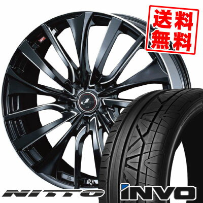 225/30R20 85W ニットー INVO weds LEONIS VT サマータイヤホイール4本セット 【取付対象】