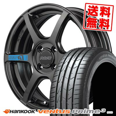 205/50R17 93V XL ハンコック ventus Prime3 gramLIGHTS 57C6 SPEC M サマータイヤホイール4本セット 【取付対象】