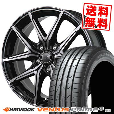 235/45R17 97W XL HANKOOK ハンコック ventus Prime3 CEREBRO FT05 セレブロ FT05 サマータイヤホイール4本セット 【取付対象】