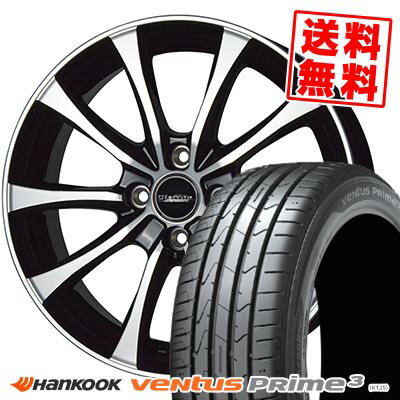 205/45R16 83W HANKOOK ハンコック ventus Prime3 Laffite LE-07 ラフィット LE-07 サマータイヤホイール4本セット 【取付対象】