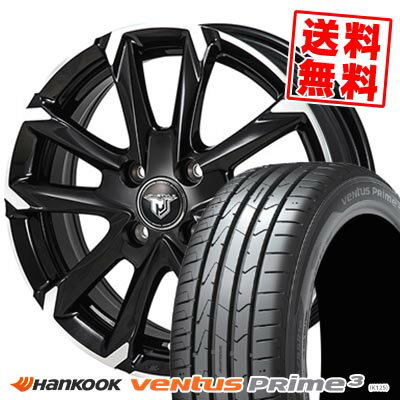 205/45R16 83W HANKOOK ハンコック ventus Prime3 JP STYLE MJ-V ジェイピースタイル MJ-V サマータイヤホイール4本セット 【取付対象】