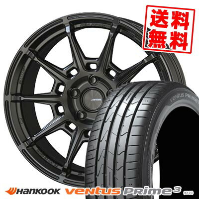 215/45R17 91W XL HANKOOK ハンコック ventus Prime3 GALERNA REFINO ガレルナ レフィーノ サマータイヤホイール4本セット 【取付対象】