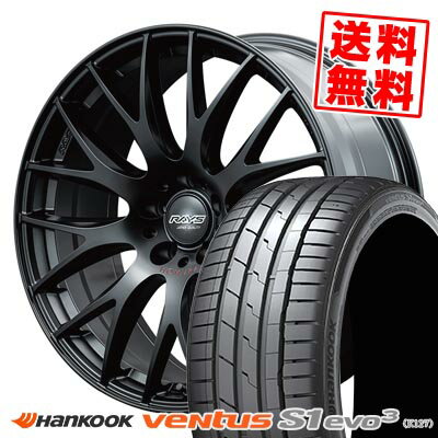 235/45R18 98Y XL ハンコック Ventus S1 evo3 K127 HOMURA 2x9PLUS SPORT EDITION サマータイヤホイール4本セット 【取付対象】