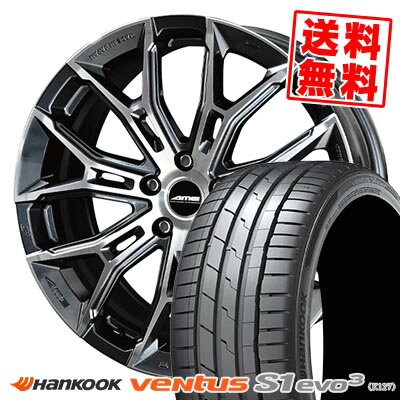 215/45R18 93Y XL ハンコック Ventus S1 evo3 K127 GALERNA FINURA サマータイヤホイール4本セット 【取付対象】