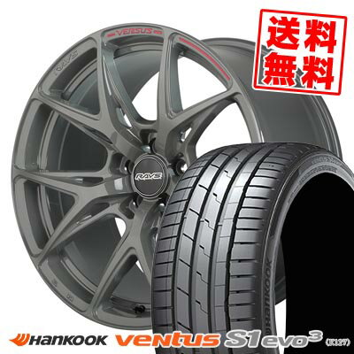 215/40R18 89Y XL ハンコック Ventus S1 evo3 K127 RAYS VERSUS CRAFT COLLECTION VV21S サマータイヤホイール4本セット 【取付対象】