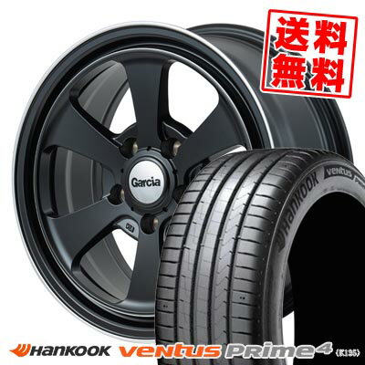 205/60R16 96V XL ハンコック Ventus Prime4 K135 Garcia Dallas6 サマータイヤホイール4本セット 【取付対象】