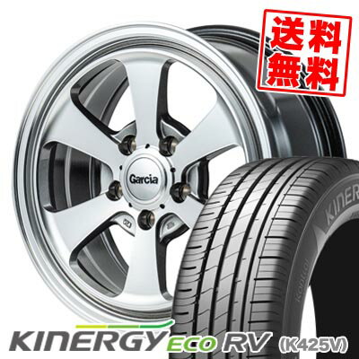 205/60R16 92H ハンコック KINERGY ECO RV Garcia Dallas6 サマータイヤホイール4本セット 【取付対象】