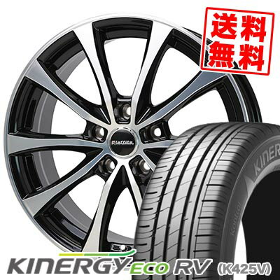 215/60R17 100H XL HANKOOK ハンコック KINERGY ECO RV Laffite LE-07 ラフィット LE-07 サマータイヤホイール4本セット 【取付対象】