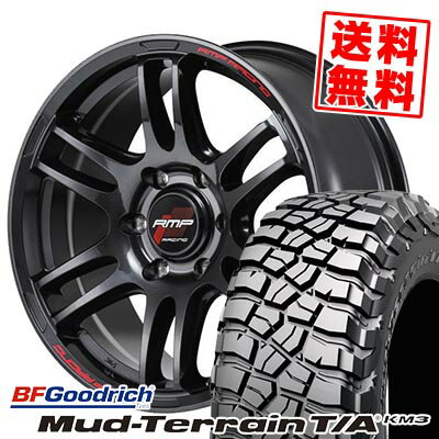 265/65R17 120/117Q BFGoodrich BFグッドリッチ Mud-Terrain T/A KM3 RMP RACING R26 RMPレーシング R26 サマータイヤホイール4本セット 【取付対象】