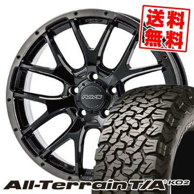 215/70R16 100/97R RWL BFグッドリッチ All-Terrain T/A KO2 HOMURA 2×7FA BLACK CLEAR EDITION サマータイヤホイール4本セット 【取付対象】